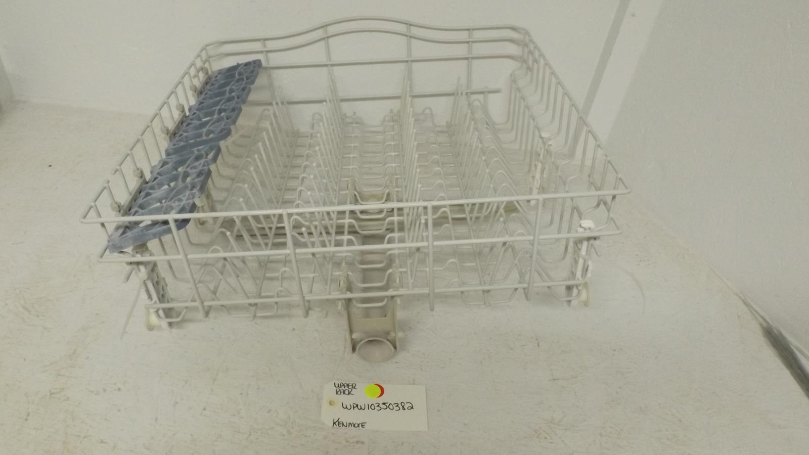 KENMORE DISHWASHER WPW10350382 UPPER RACK (USED) KENMORE DISHWASHER WPW10350382 UPPER RACK (USED)